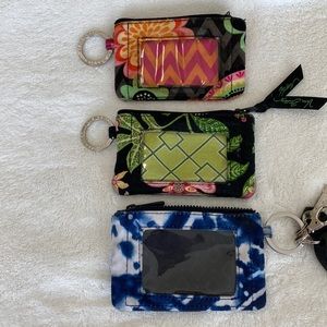 3 key card Vera Bradley